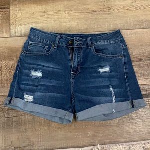 Jean shorts
